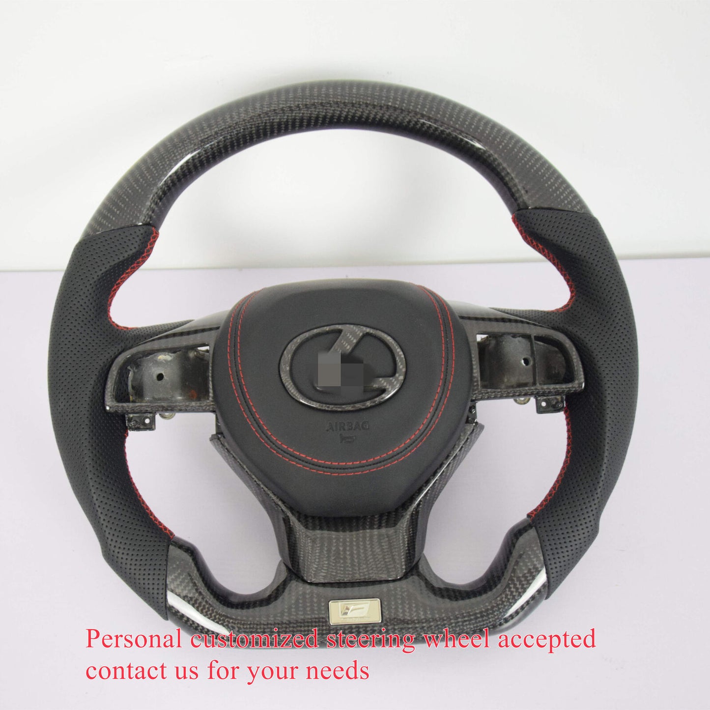 Carbon Fiber Steering Wheel for 2018-2023 LEXUS ES ES250 ES300h ES350 2018-2023 LEXUS LS LS500 LS500h 2019-2023 UX UX200 UX250h