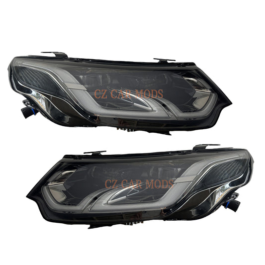 Wholesale 1 Pair LED Headlights Assembly For 2015 2016 2017 Land Rover Discovery Sport LED Headlight Replacement Headlamps Head Lights