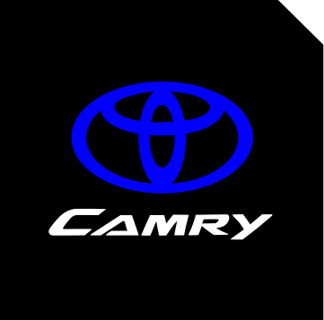 2pcs/4pcs Car Door Welcome Light Door Laser Logo Light LED for TOYOTA Camry prado PREVIA For All Cars