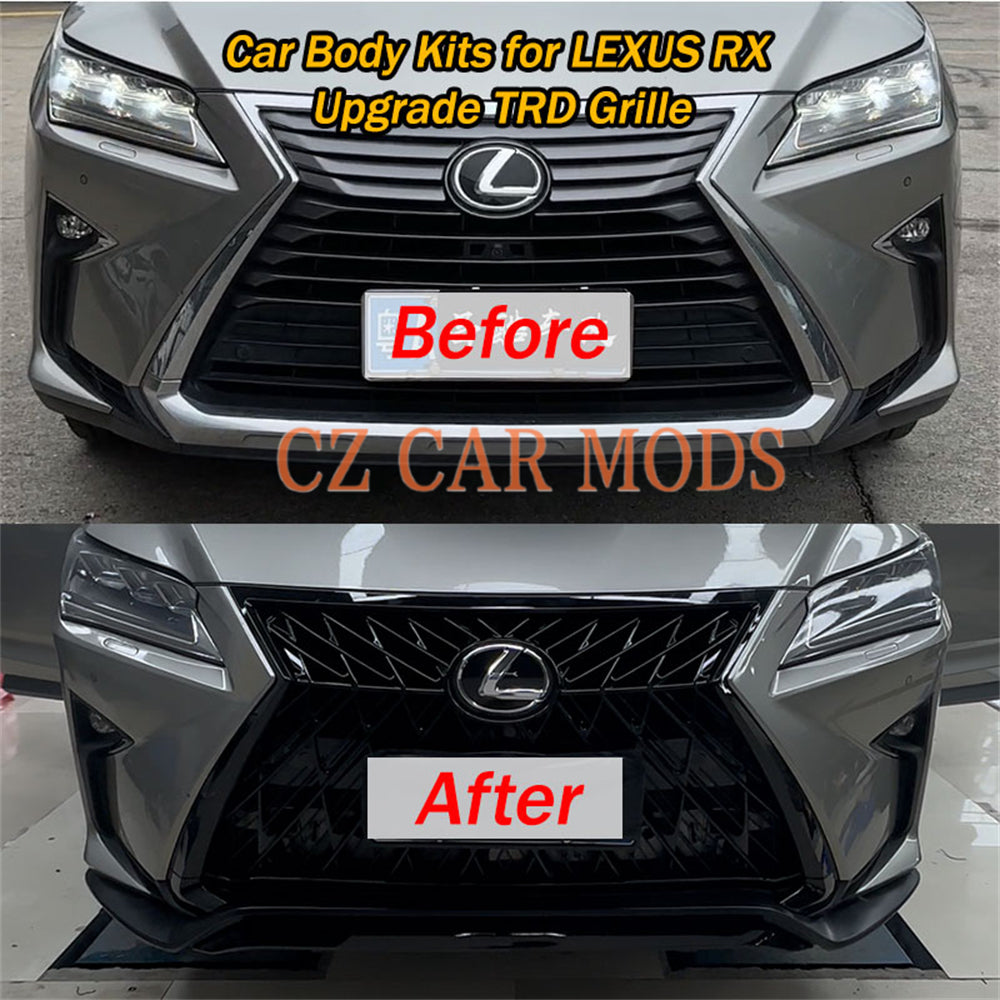 Car Body Kits for LEXUS RX300 RX350 RX450 2016-2019 Upgrade TRD Grille