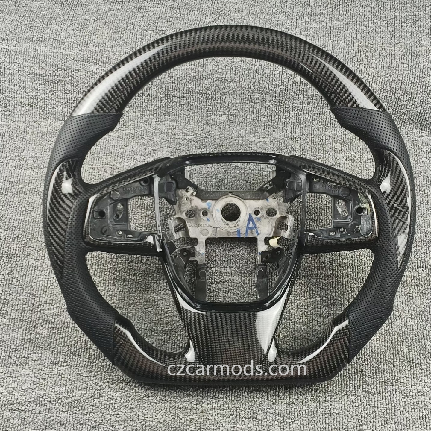 Customized 100% real Carbon Fiber Steering Wheel for Honda 10th gen Civic 2016-2021