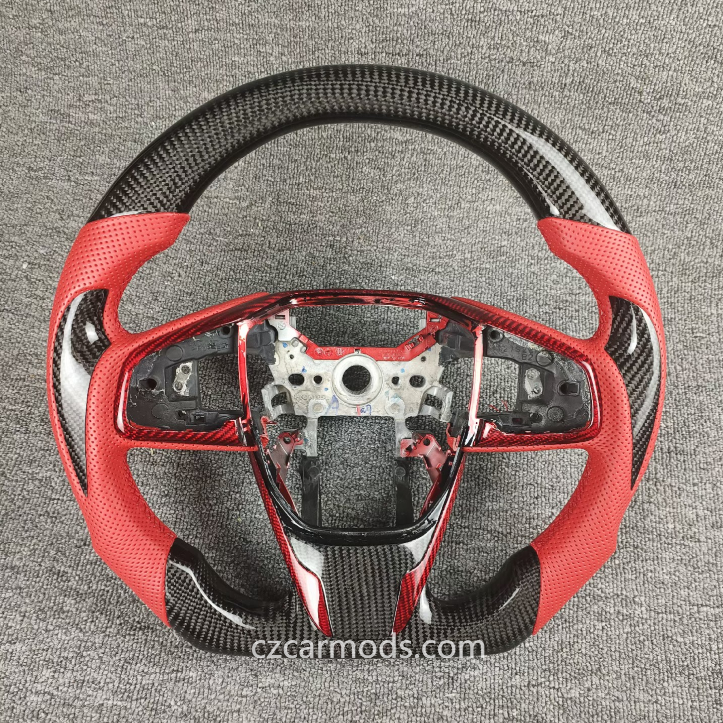 Customized 100% real Carbon Fiber Steering Wheel for Honda 10th gen Civic 2016-2021