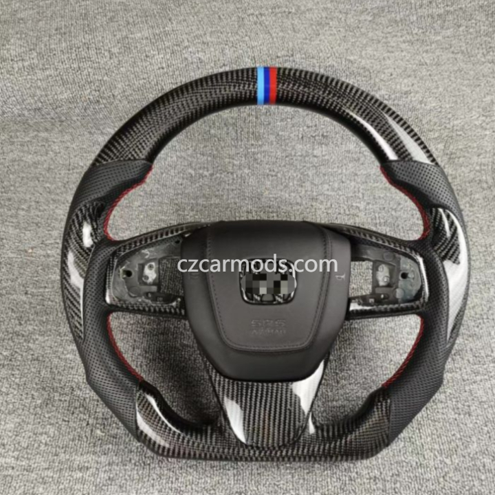 Customized 100% real Carbon Fiber Steering Wheel for Honda 10th gen Civic 2016-2021