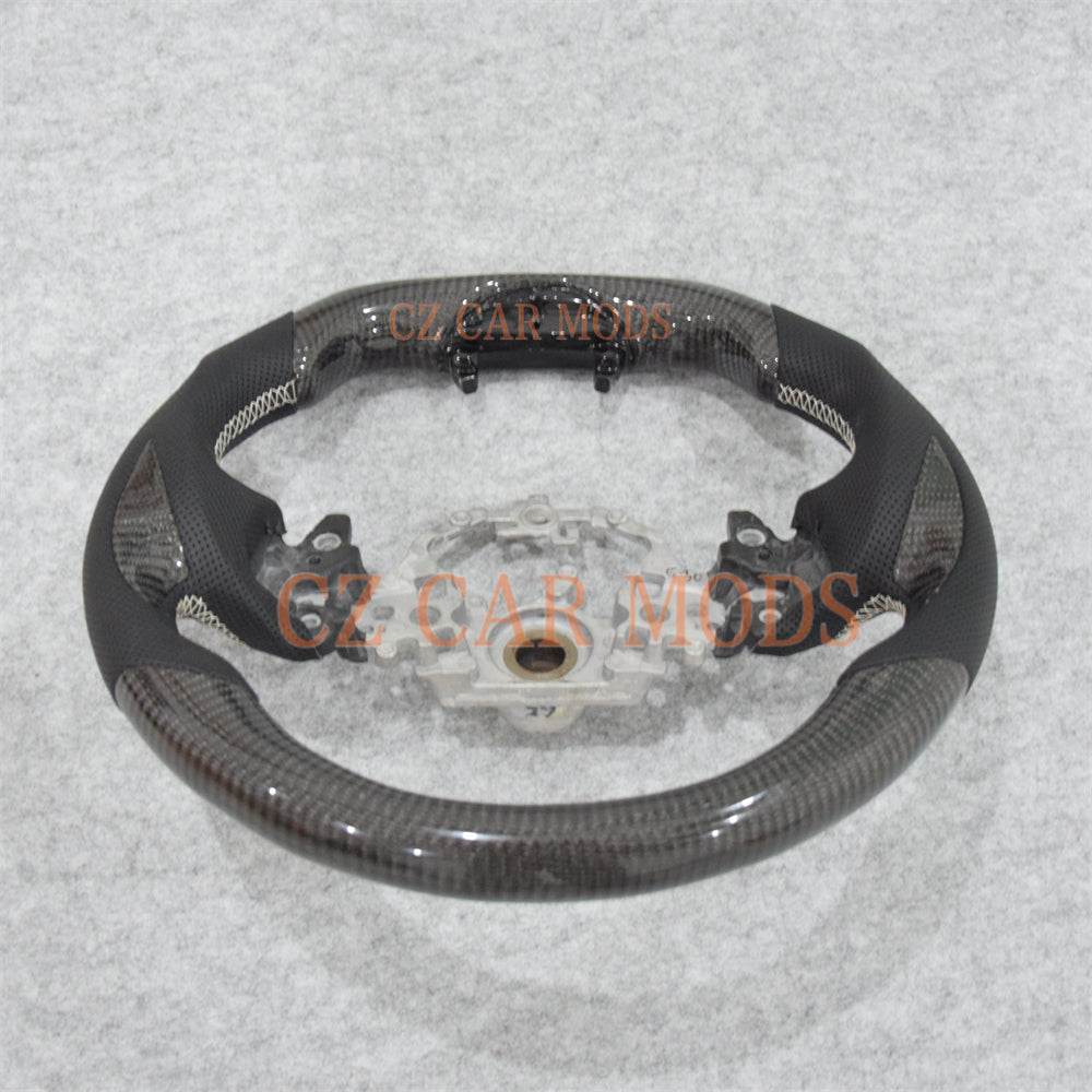 Custom Carbon Fiber Steering Wheel For Toyota Camry 2024 Auto Accessory Original Steering Wheel Re-manufactured Steering Wheel