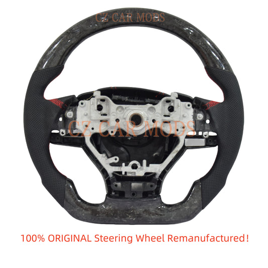 Custom Real Carbon Fiber Steering Wheel Auto Accessory Original Steering Wheel For 2016-2022 Lexus RX  2015 2016 2017 Lexus ES 2016-2021 Lexus LX 2018 2019 2020 2021 2022 Lexus GX 2016 2017 2018 2019 Lexus GS Re-manufactured Steering Wheel