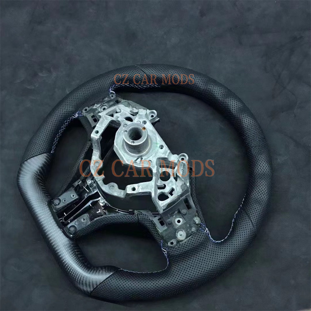 Custom Brand New Real Carbon Fiber Steering Wheel Auto Accessory Original Steering Wheel For 2018 2019 2020 2021 2022 2023 2024 INFINITI Q50 Q60 QX60 QX50 Steering Wheel