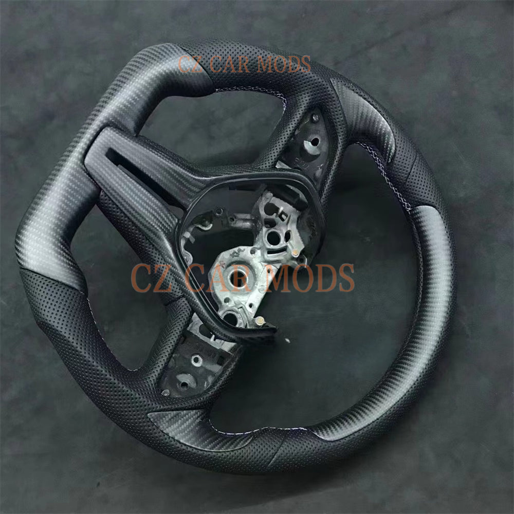 Custom Brand New Real Carbon Fiber Steering Wheel Auto Accessory Original Steering Wheel For 2018 2019 2020 2021 2022 2023 2024 INFINITI Q50 Q60 QX60 QX50 Steering Wheel