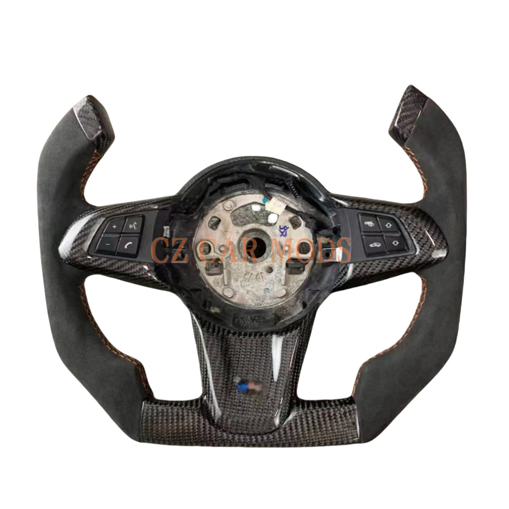 Custom Alcantara Carbon Fiber Steering Wheel Auto Accessory Original Steering Wheel Remanufactured For 2009 2010 2011 2012 2013 2014 2015 2016 BMW Z4 E86