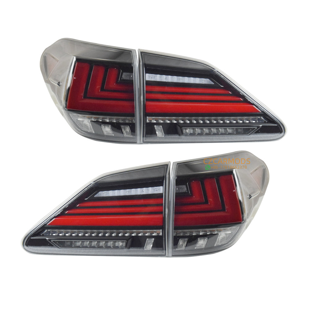 Car Body Kits for Lexus RX RX270 RX350 RX450h 2010-2015 upgrade to 2021 Style Front Rear Bumper Triple LED Headlight Tail Light