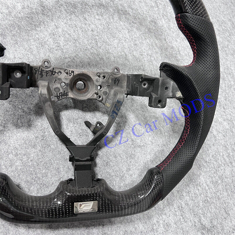 100% real Carbon Fiber Steering Wheel for LEXUS 07-12 ES ES350 06-11 GS GS350 GS450h GS460