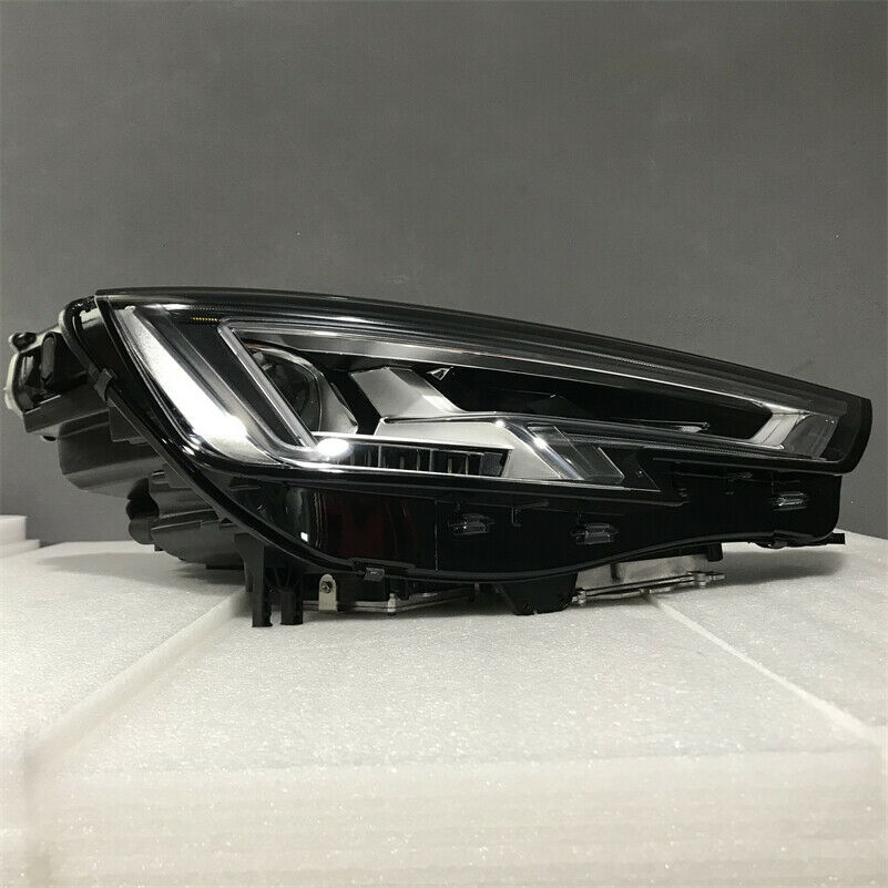 Pair LED headlights for 2017 2018 2019  Audi A4 Xenon to LED Headlight Replacement Modification