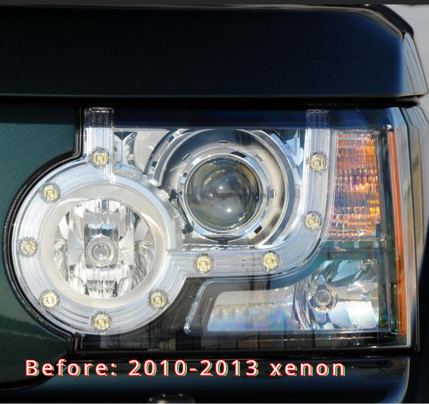 2010 2011 2012 2013 Discovery 4 xenon headlights to 2014-2016 xenon WITH AFS