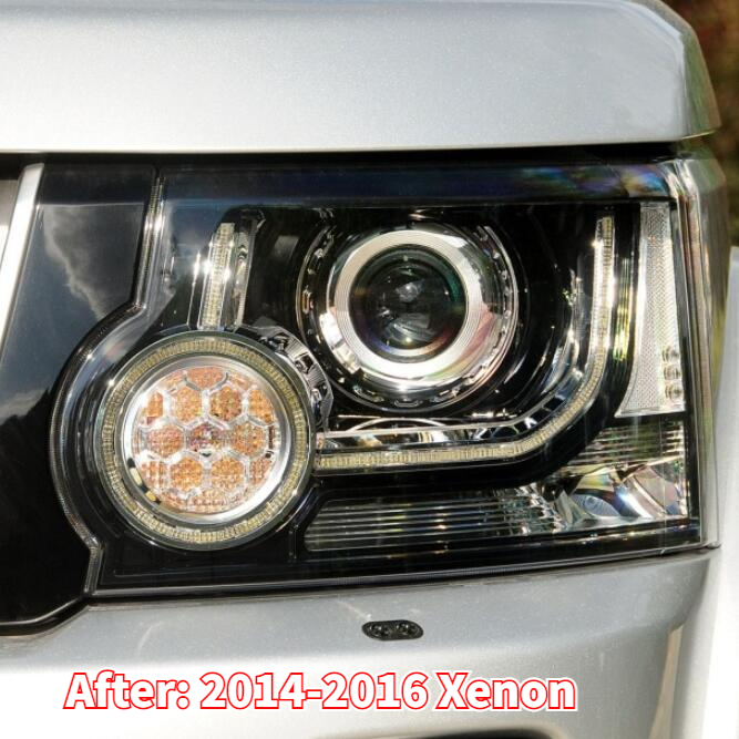 2010 2011 2012 2013 Discovery 4 xenon headlights  to 2014-2016 xenon WITHOUT AFS