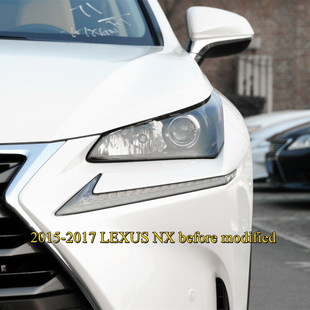 HeadlightS LED Triple Beam for 2015-2021 LEXUS NX300h NX300 NX200t Car Headlight Replacement