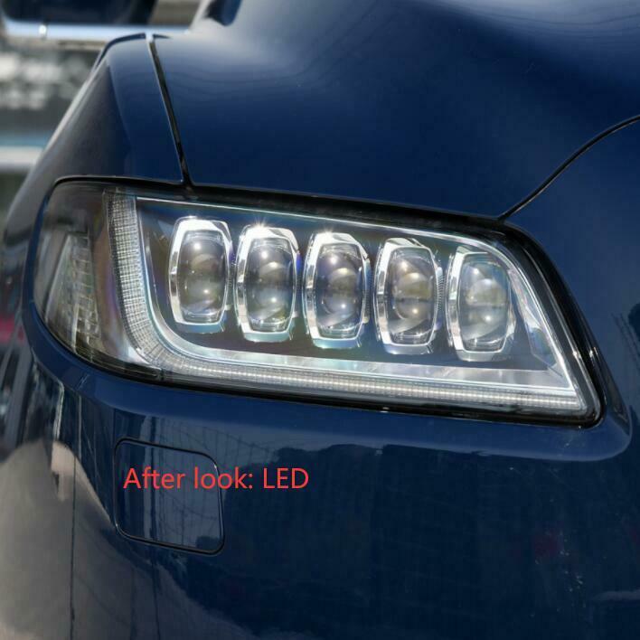 LED Headlights for 2017 18 19 2020 Lincoln Continental Xenon to LED Car Headlight Replacement Accessories Headlamps Parts