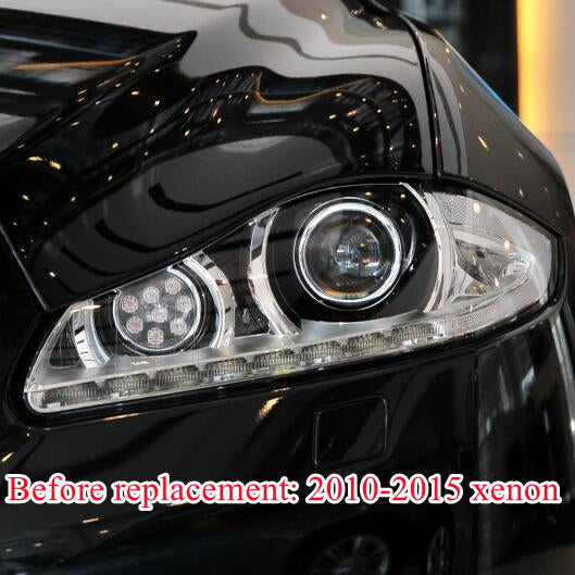 2010 11 12 13 14 15 Jaguar XJ Xenon to LED 2019 Car Headlight Replacement Headlights Upgrade led